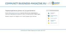 Tablet Screenshot of community.business-magazine.ru